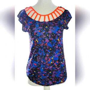 Kiara Paint Splatter Design Tee